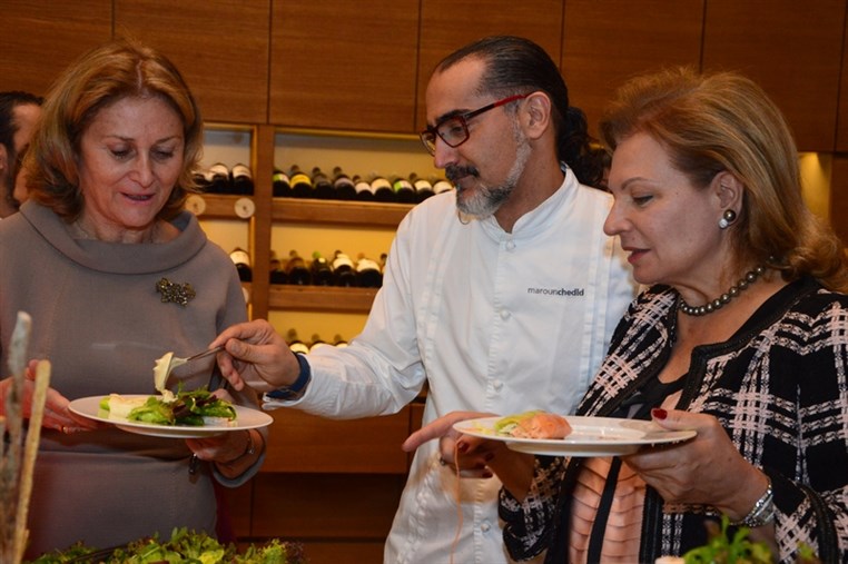 Fattal Lunch at Le Bar de Taillevent